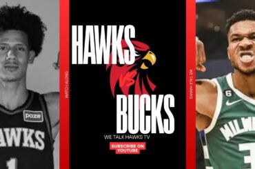 HAWKS VS BUCKS WATCH ALONG. WE TALK HAWKS TV