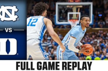 North Carolina vs. Duke Full Game Replay | 2025-26 ACC Men's Basketball