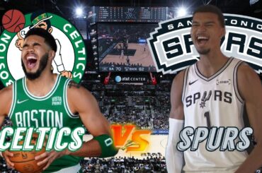 Boston Celtics vs San Antonio Spurs Live Play by Play & Scoreboard