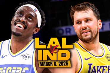 Los Angeles Lakers vs Indiana Pacers Full Game Highlights | Mar 6, 2026 | FreeDawkins