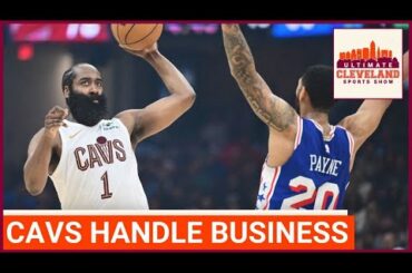 James Harden scores his 29,000th career point in the Cavaliers CONVINCING win over the 76ers