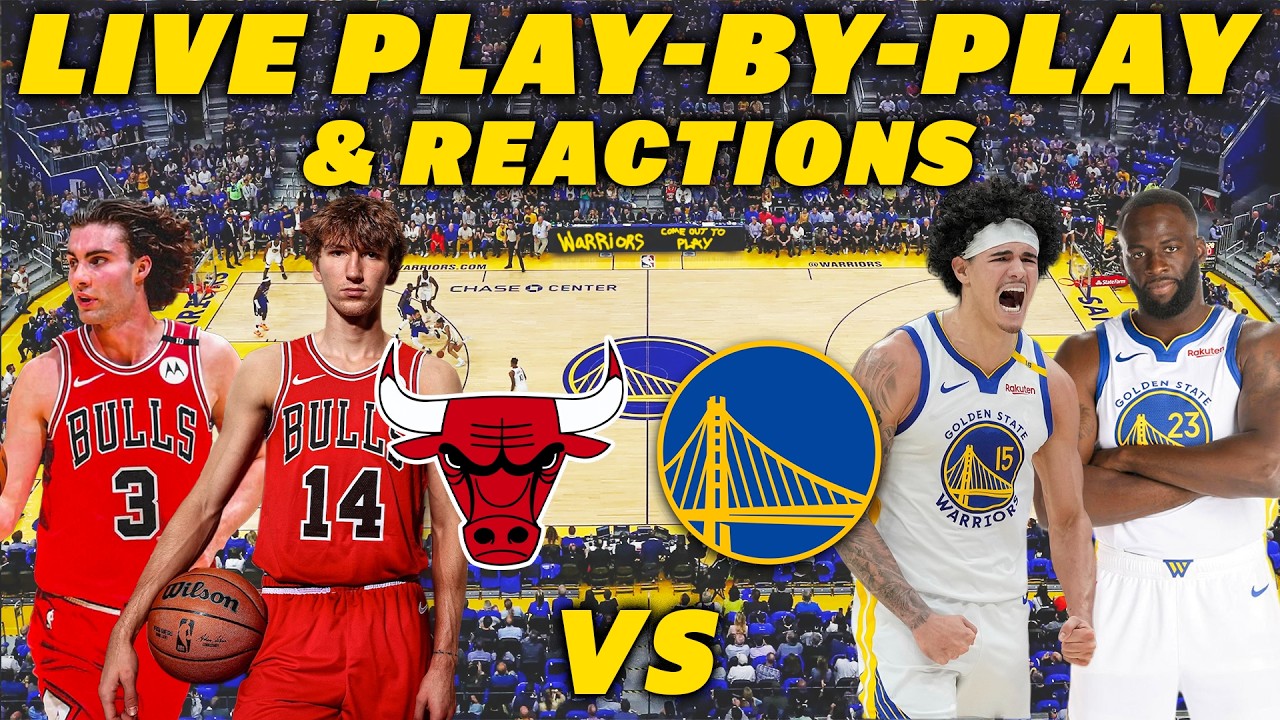 Chicago Bulls vs Golden State Warriors | Live Play-By-Play & Reactions