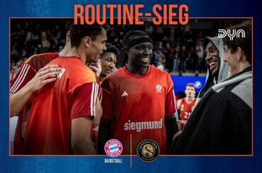 Highlights: FC Bayern Basketball - Basketball Löwen Braunschweig (Saison 2025/26) easyCredit BBL