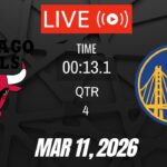 NBA LIVE! Golden State Warriors vs Chicago Bulls | March 11, 2026 |Warriors vs Bulls 2K Full Game