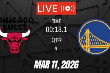 NBA LIVE! Golden State Warriors vs Chicago Bulls | March 11, 2026 |Warriors vs Bulls 2K Full Game