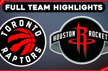 Toronto Raptors vs Houston Rockets - Full Team Highlights | March 10, 2026