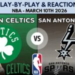NBA: Boston Celtics vs San Antonio Spurs (Live Play-By-Play & Reactions)