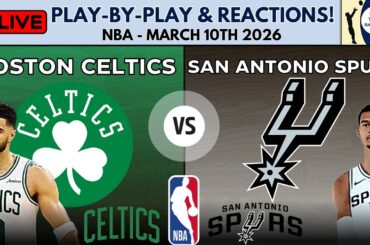 NBA: Boston Celtics vs San Antonio Spurs (Live Play-By-Play & Reactions)
