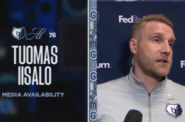 Tuomas Iisalo Press Conference | Grizzlies vs. 76ers (3/10/26)