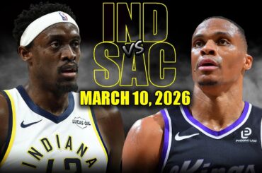 Indiana Pacers vs Sacramento Kings Full Game Highlights – March 10, 2026 | NBA Season
