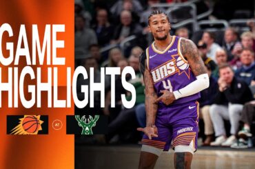 Phoenix Suns beat Milwaukee Bucks with season-high made threes | Game Highlights 3-10-26
