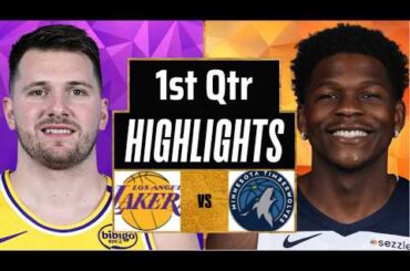 Los Angeles Lakers vs Timberwolves  Full Game Highlights 1st  Qtr | Mar 10 | 2026 NBA Highlights