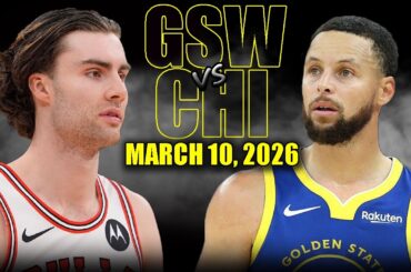 Golden State Warriors vs Chicago Bulls Full Game Highlights – March 10, 2026 | NBA Season