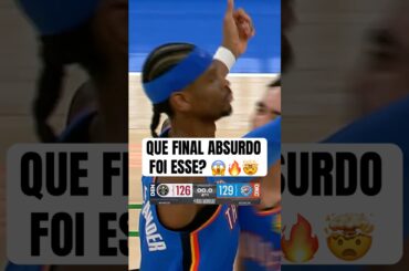 QUE FINAL ABSURDO 😱 #nba