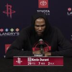 Kevin Durant with a Press Conference vs Raptors