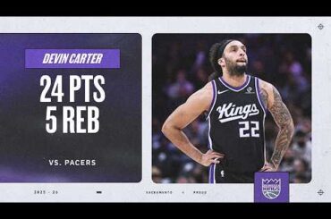 CAREER-HIGH FRIAR! | Devin Carter Highlights vs. Pacers 3.10.26