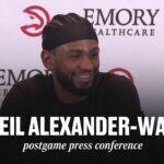 Hawks vs. Mavericks Postgame Press Conference: Nickeil Alexander-Walker