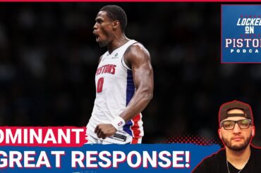 RESPONSE: Detroit Pistons, Cade Cunningham, and Jalen Duren RESPOND: BLOWOUT WIN Over Brooklyn