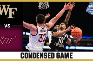 Wake Forest vs. Virginia Tech Condensed Game | 2025-26 ACC Men's Basketball