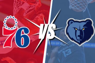 Philadelphia 76ers VS. Memphis Grizzlies | LIVE Reactions | Play-By-Play | Watch Party