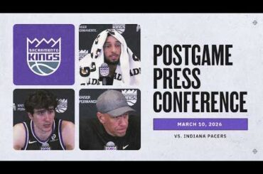 Devin Carter, Maxime Raynaud & Coach Christie | Postgame Interviews 3.10.26