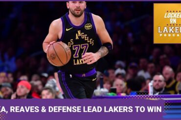 Luka Dončić (31/11/11), Austin Reaves (31/7/8), DEFENSE LEAD LAKERS Past Wolves