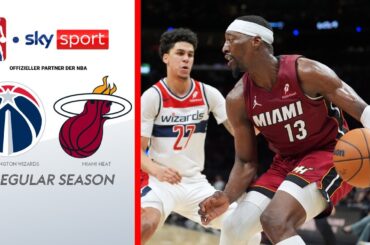 83 Punkte! Adebayo schreibt NBA-Geschichte | Washington Wizards @ Miami Heat | NBA Highlights