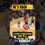 TATUM SLAMS THE DOOR ON CAVS. 😱🔥