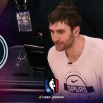 San Antonio Spurs’ Luke Kornet impressed with team’s accountability level | NBA on NBC