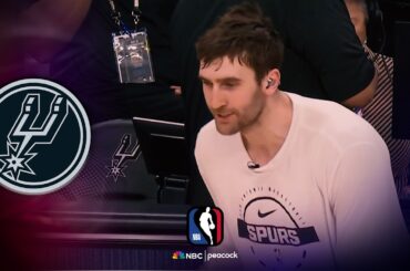 San Antonio Spurs’ Luke Kornet impressed with team’s accountability level | NBA on NBC
