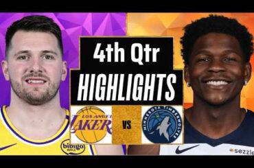 Los Angeles Lakers vs Timberwolves  Full Game Highlights 4th Qtr P2 | Mar 10 | 2026 NBA Highlights