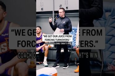 Step inside the locker room following tonight's win #shorts | Phoenix Suns
