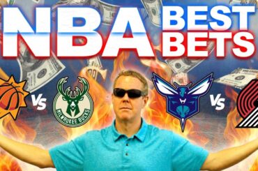 BEST Tuesday NBA PICKS! Suns vs Bucks & Hornets vs Trail Blazers