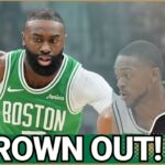 Jaylen Brown EJECTED, Victor Wembanyama HOT from 3, Celtics Lose