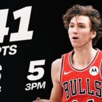 Matas Buzelis Goes Off For CAREER-HIGH 41 Points in Golden State | March 10, 2025