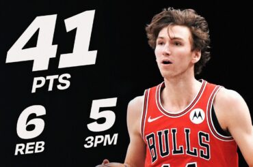 Matas Buzelis Goes Off For CAREER-HIGH 41 Points in Golden State | March 10, 2025