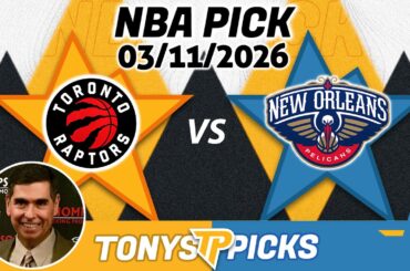 Toronto Raptors vs New Orleans Pelicans Pick 3/11/26 NBA Pick Prediction