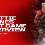 Scottie Barnes | Post Game at Rockets | March 10, 2026