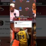 "Just a surreal moment of being in the company of someone you idolized growing up” 🙌 (📸: @bam1of1)