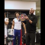 Coach taking home the belt for his birthday #nba #pistons