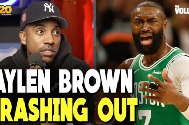 Jeff Teague REACTS to Jaylen Brown getting EJECTED from Celtics vs. Spurs | Club 520