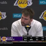 Luka Doncic POSTGAME INTERVIEWS | Los Angeles Lakers beat Minnesota Timberwolves 120-106