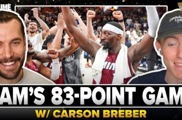 Debating how "ethical" Bam Adebayo's 83-point game was for Miami Heat | NBA Reaction | Nerd Sesh
