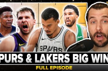Wemby & Spurs beat Tatum & Celtics + are Lakers back after Wolves win? | NBA Reaction