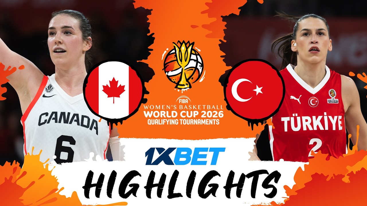 Canada 🇨🇦 v Türkiye 🇹🇷 | Highlights | #FIBAWWC 2026 Qualifying Tournament