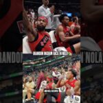 Joel and AD welcome Brandon Ingram back to New Orleans #pelicans #shorts