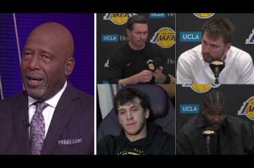FULL Lakers POSTGAME INTERVIEW & ANALYSIS vs. Timberwolves | J.Worthy, Redick, Luka, Reaves & Ayton