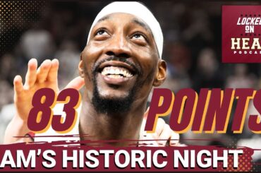 REACTION: Miami Heat's Bam Adebayo Passes Kobe Bryant, SHATTERS NBA History With 83 Points