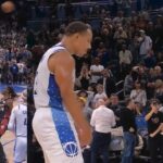 Desmond Bane does big balls celly after crazy dagger 3 vs Cavs 😂