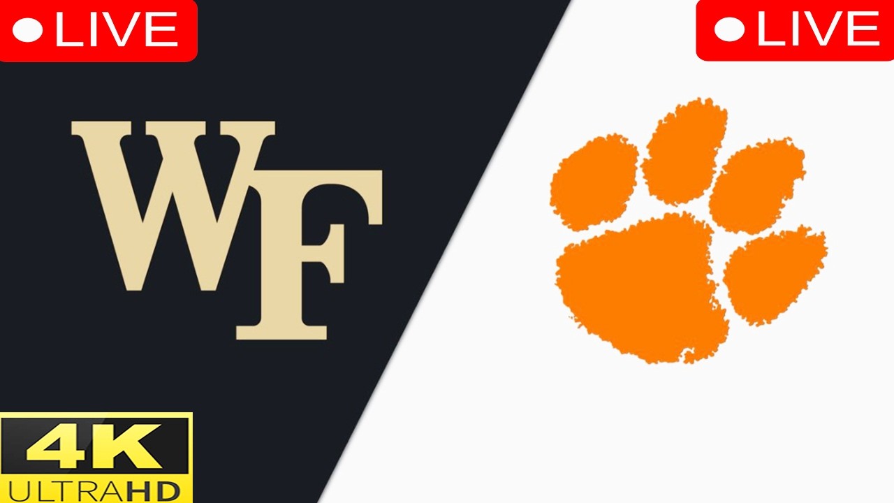Wake Forest vs Clemson [LIVE] | Men’s College Basketball 2026 | LIVE 4K NCAA Basketball